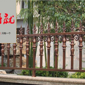 鋁藝護欄鐵藝護欄鑄鋁圍欄別墅護欄小區欄桿不銹鋼護欄工廠店
